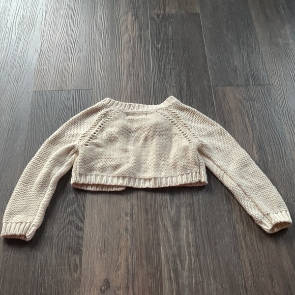 4/$20 Baby Gap Open Knit Crop Cardigan Sz 2 - Picture 4 of 4